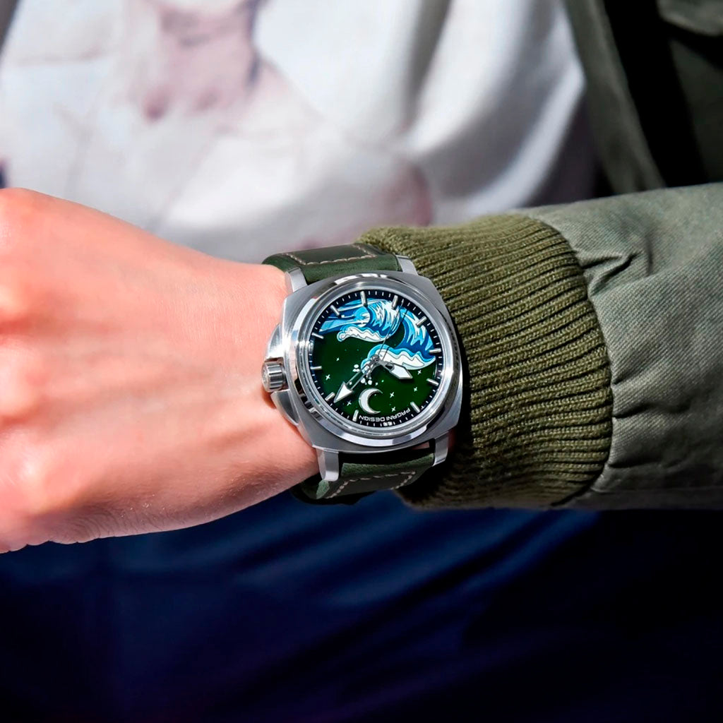 Pagani Design Wave Silver Green