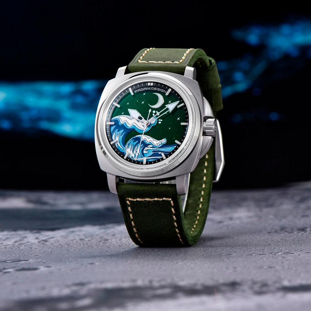 Pagani Design Wave Silver Green