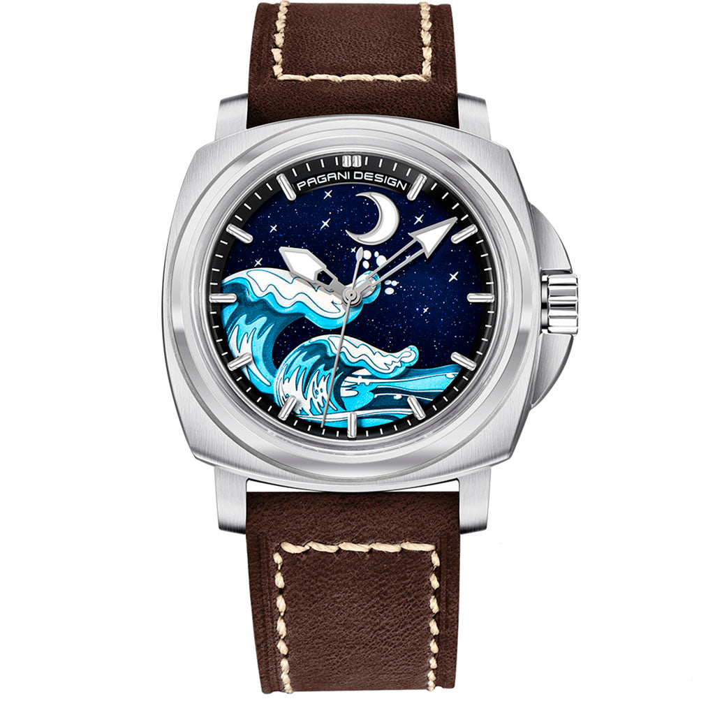 Pagani Design Wave Silver Brown