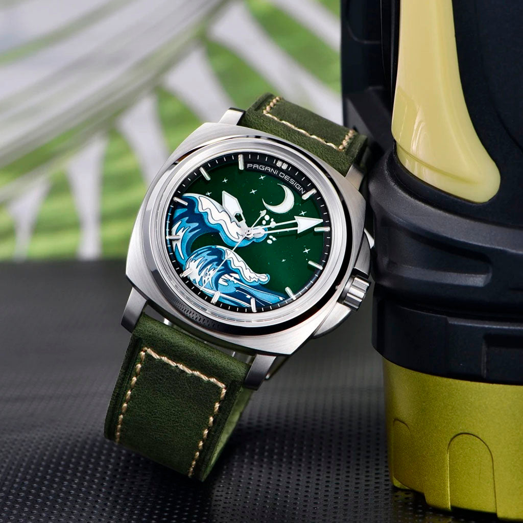 Pagani Design Wave Silver Green