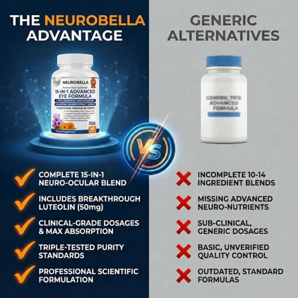 WHY NEUROBELLA BEATS ORDINARY EYE VITAMINS